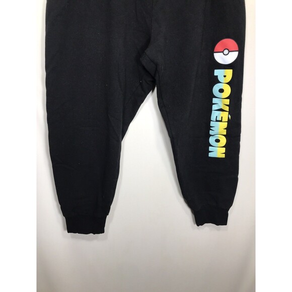 Pokemon Sweatpants Joggers Womens XLarge Black - Picture 6 of 7